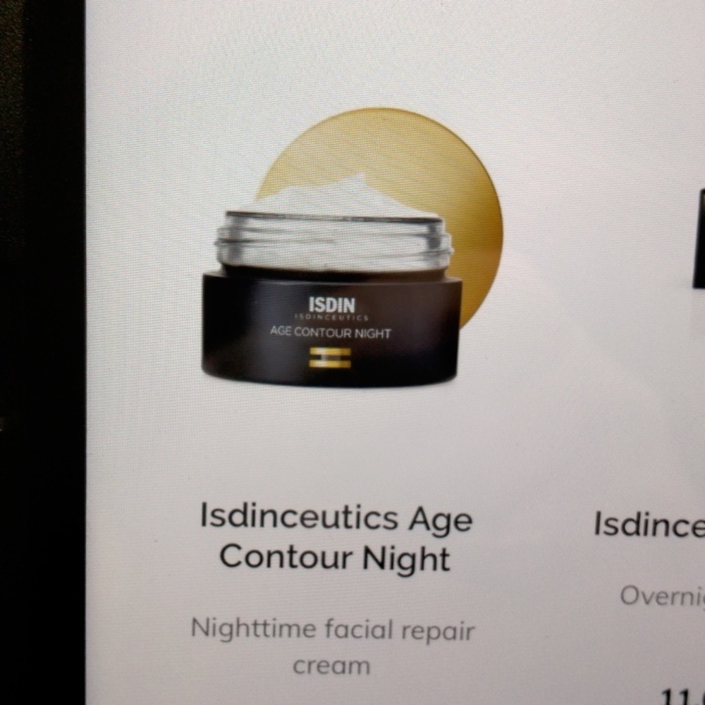 Isdin age night contour cream